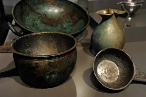 Tribes: Tableware. 1-375 AD. Roman import objects. Germanic Tribes