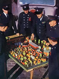 Home Front: A Tactical Table made by Men of the Auxiliary Fire Service