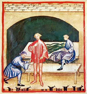 Garment: Tacuinum Sanitatis, Woolen Clothing
