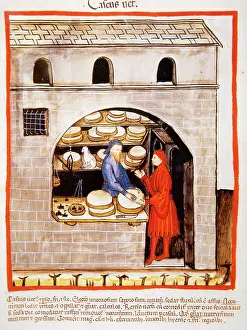 Establishment: Tacuinum Sanitatis.14th century. Medieval handbook of health