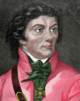1817: Tadeusz Kosciuszko (1746-1817). Polish military leader. Nati