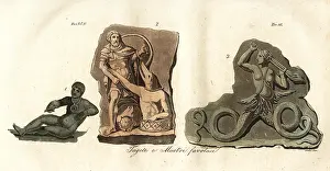 Gryphon: Tages and Etruscan monsters