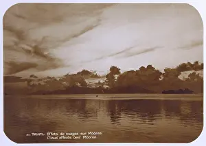 Tahitian: Tahiti - Cloud effects over Moorea