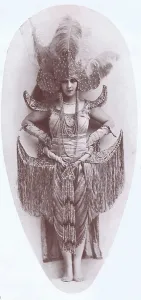 Can Can: Tai-Be, one of the dancers at the Moulin Rouge