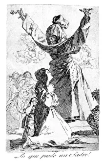 Tailor: What a tailor can do! Artist: Francisco Goya