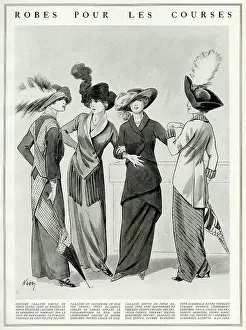 Garment: Tailor-made suits for the races 1912