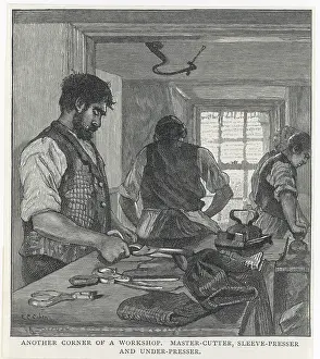Clippers: Tailor's Workshop - 1890