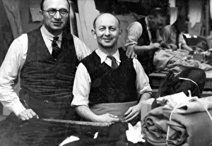 Tailoring: Tailors in a workshop