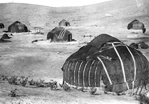 Nomads: Tajik yurt village, 1927