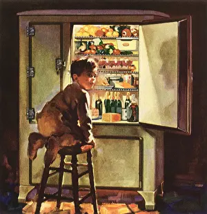 Pajamas: Taking a Midnight Snack