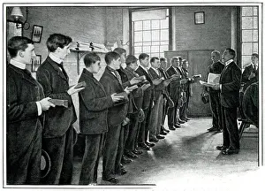 Volunteering: Taking the Oath to Join the British Army 1901