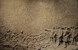 Daquitaine: Taking of Port-Mahon, relief, Musee d'Aquitaine