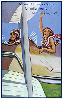 Two Seater: Taking a ride over the Isle of Wight in an aeroplane