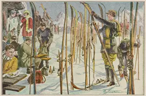 Piste: TAKING A SKI BREAK 1927