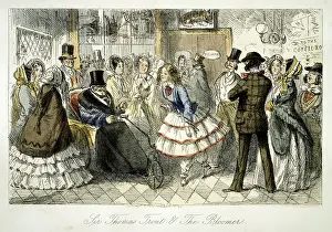 Crinoline: Taking the waters at Handley Spa: Sir Thomas Trout