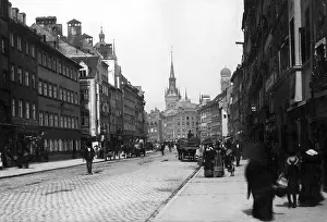 Frauenkirche: The Tal in Munich around 1870