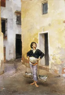 Talavera: TALAVERA, Leoncio (1853-1878). The Cenachero