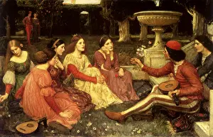 Waterhouse: A Tale from The Decameron, by J W Waterhouse