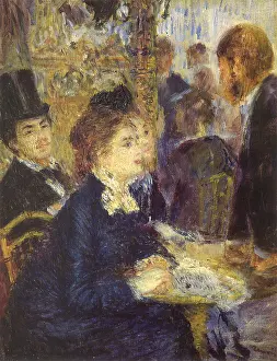 Admiration: Talking in a Cafe, by Renoir