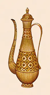 Alternating: Tall, Thin Coffeepot
