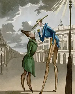 Tiptoe: VERY TALL MAN/STREETLAMP