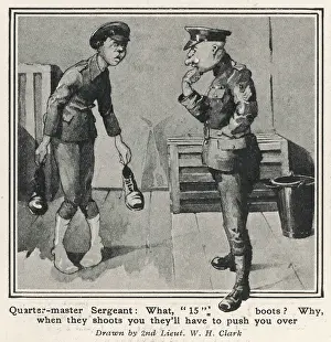 Scares: TALL SOLDIER RIDICULED