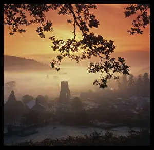 Abbeys: TALLEY ABBEY AT DAWN