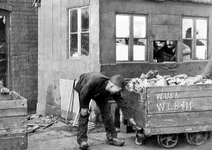 Tally: A tally boy at an English coal mine