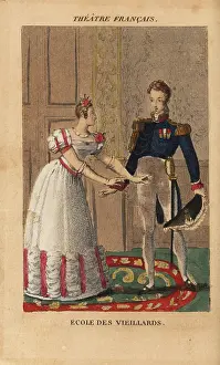Casimir: Talma and Mlle. Mars in Ecole des Vieillards