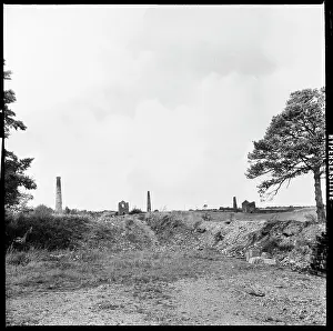 Tamar: Tamar Valley landscape with engine houses and