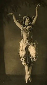 Classic Photographics Collection: Tamara Karsavina as the Firebird, 1911