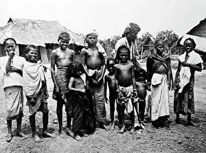 Tamil: A Tamil family, India