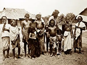 Tamil: A Tamil family, India