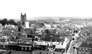 Tamworth: Tamworth, General View c1965