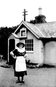 Ffestiniog: Tan Y Bwlch, Ffestiniog Railway, the Station Mistress 1935