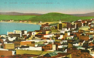 Tangers: Tangier, Morocco - View from the top of a minaret