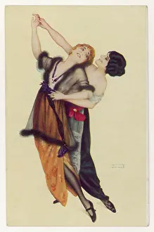 Lesbians: Tango For Two circa 1912
