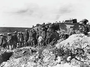 Ditched: Tank D-17 at Flers