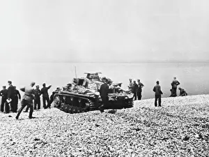 Dunkerque: Tank at Dunkirk WWII
