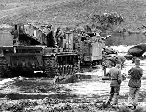 Ostheim: US tank ferry sunk during manoeuvre in Main