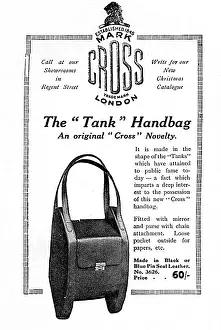 Themed: Tank handbag advertisement, WW1