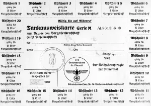 Purchase: Tank identification card from Berlin, 1939