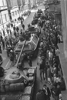 Ostrava: Tank - protest - Ostrava