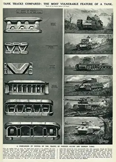 Tank tracks compared by G. H. Davis