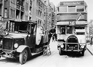 Tanker: Tank truck in Berlin, 1932