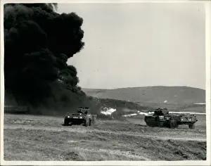 Attaches: Tanks at Royal Armoured Corps Centre, Bovington, Dorset