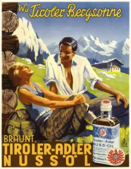 Glare: Tanning oil advert