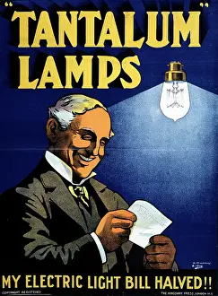 Bulbs: Tantalum electric lamps