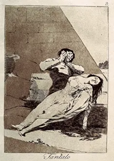 Tantalus: Tantalus, Plate 9 of Los Caprichos