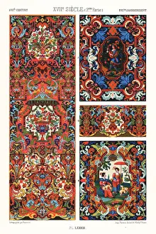 Wall Decor: Tapestries and borders, 17th century